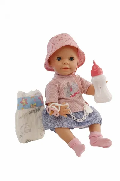 BABYPOP LINA IN DE ZOMER  40CM  SCHILDKRöT