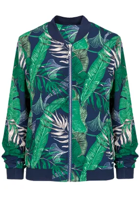 Bomber Print Jasje Dun