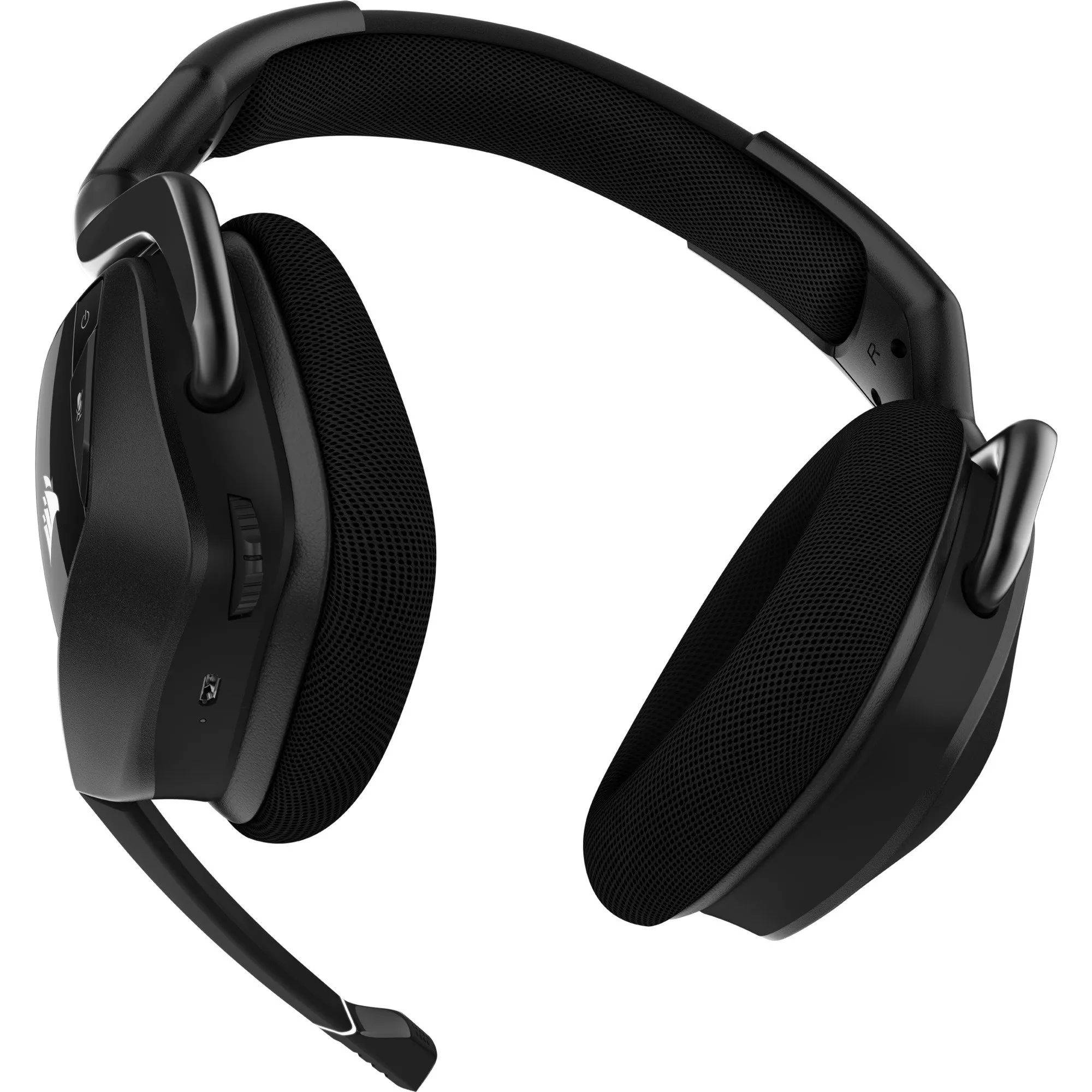 CORSAIR VOID RGB ELITE WIRELESS PREMIUM OVEREAR GAMING HEADSET (ZWART/CARBON, PC, PLAYSTATION 4, RGB VERLICHTING)