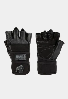 Dallas Wrist Wrap Gloves - Black - 2XL