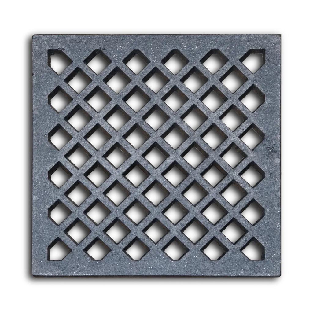 Gietijzeren ventilatierooster – 150x150x8 mm