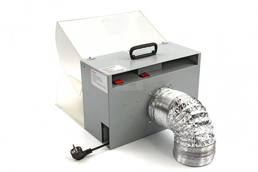 HBM AIRBRUSH SPUITCABINE MET LEDVERLICHTING
