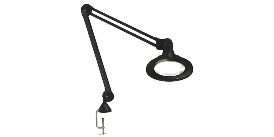 KFM ESD LEDLOEPLAMP, 5 DPT., 2.25X, ZWART