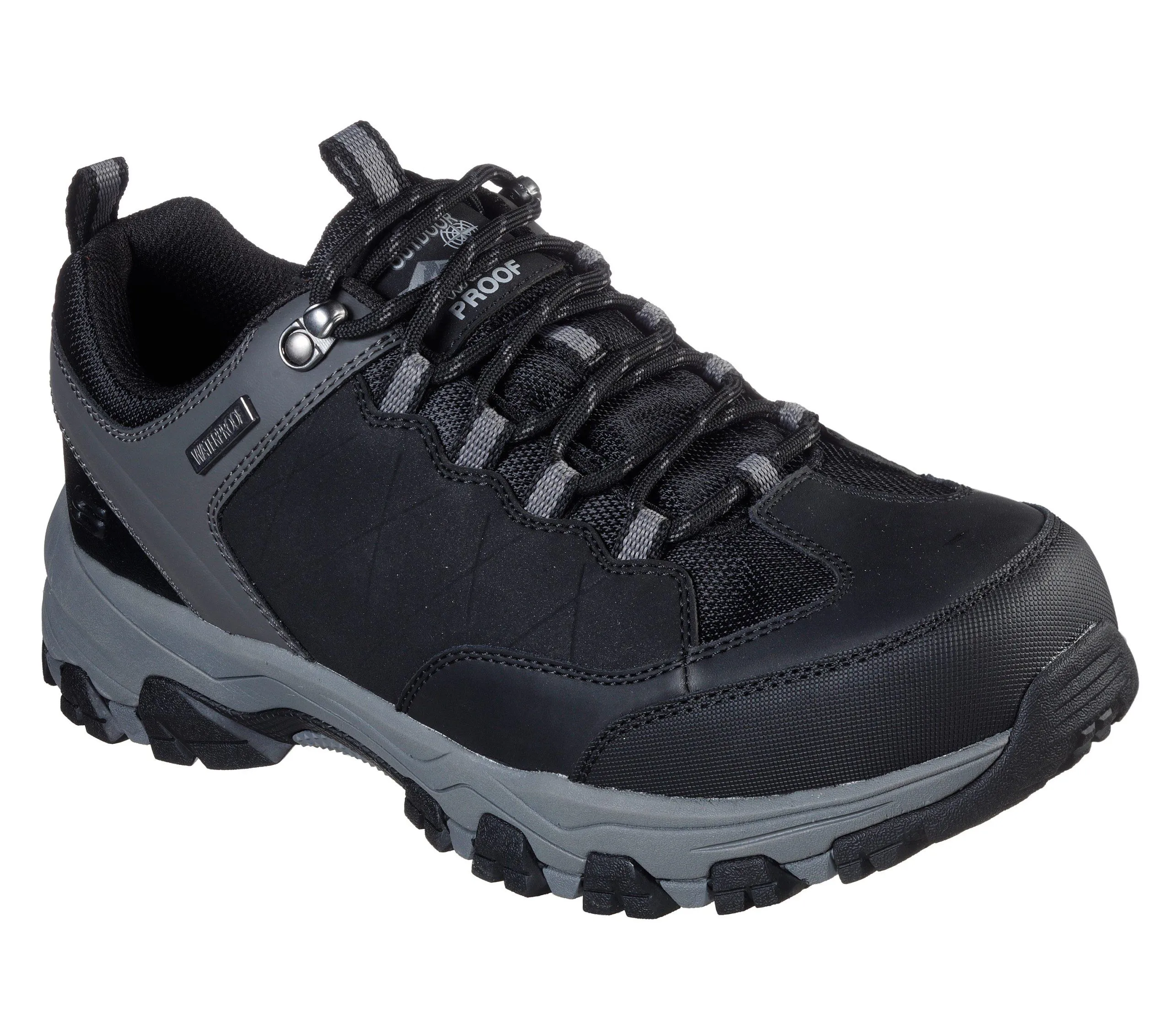 SKECHERS RELAXED FIT: SELMEN – HELSON – ZWART (66282BLK)